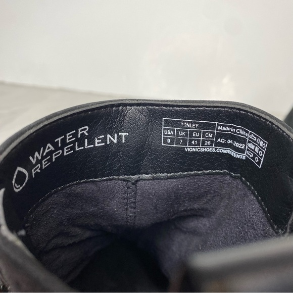 New! Vionic Tenley Black Heeled Bootie 9 - Picture 11 of 15